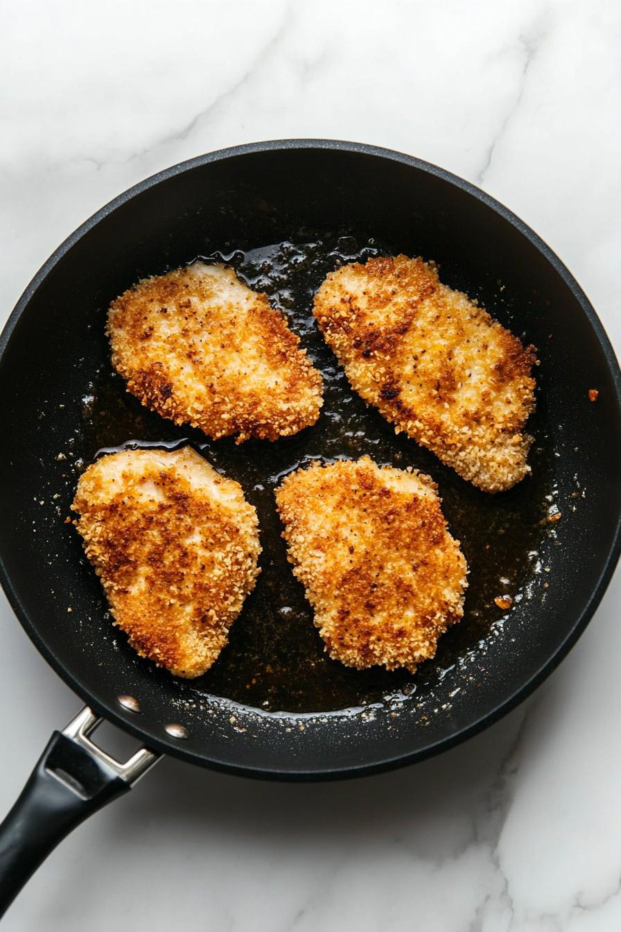 Pan-fry until golden or bake at 400°F (200°C) for 18-20 minutes.