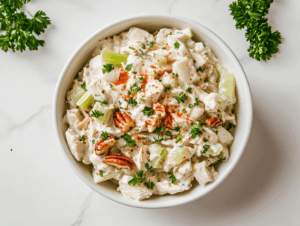 Healthy Pecan Chicken Salad Recipe!