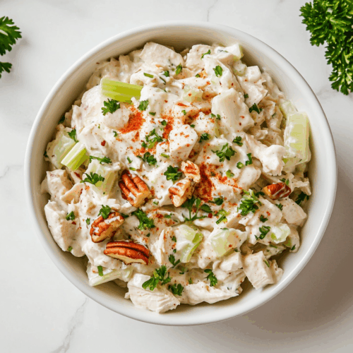 Healthy Pecan Chicken Salad Recipe!