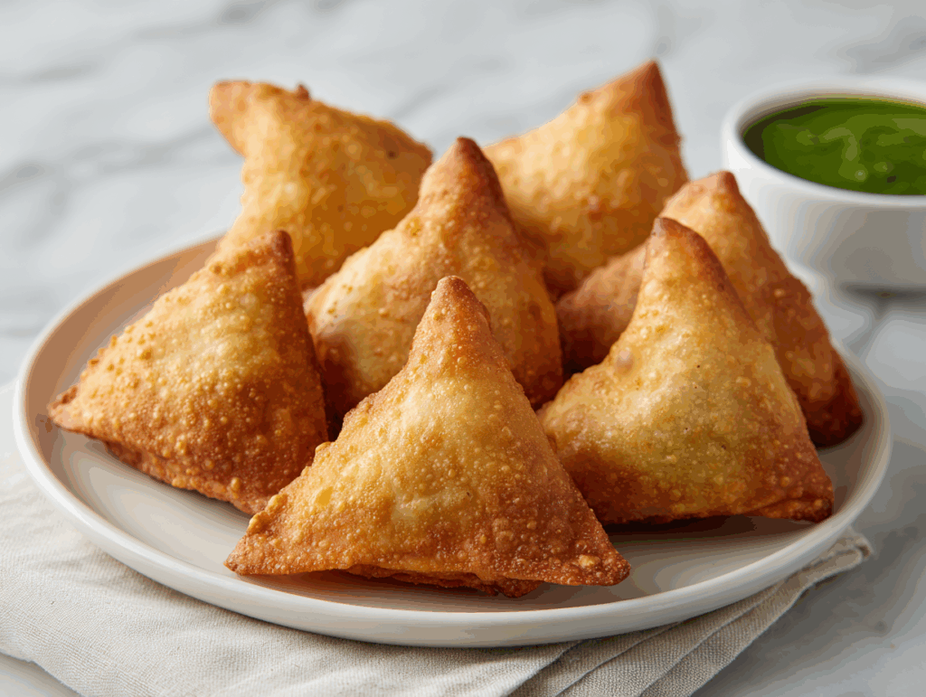 Perfect Chicken Samosas Recipe in 30 Mins!