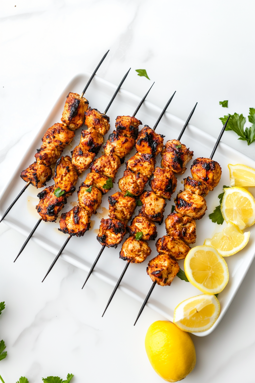 Perfect Grilled Chicken Kabobs Recipe!