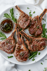 Serve with a dollop of mint jelly on the side for a refreshing contrast.