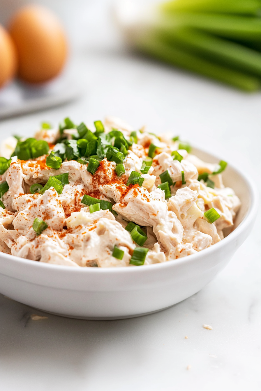 20-Min Healthy Rotisserie Chicken Salad Recipe!