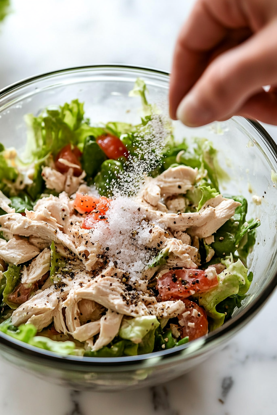 Season with salt and pepper to taste.