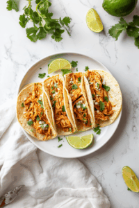 Quick & Tasty Shredded Chicken Tacos Recipe!