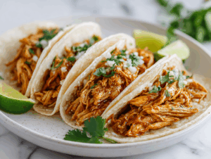 Quick & Tasty Shredded Chicken Tacos Recipe!