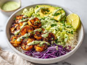 Perfect Blackened Shrimp Bowls Recipe!
