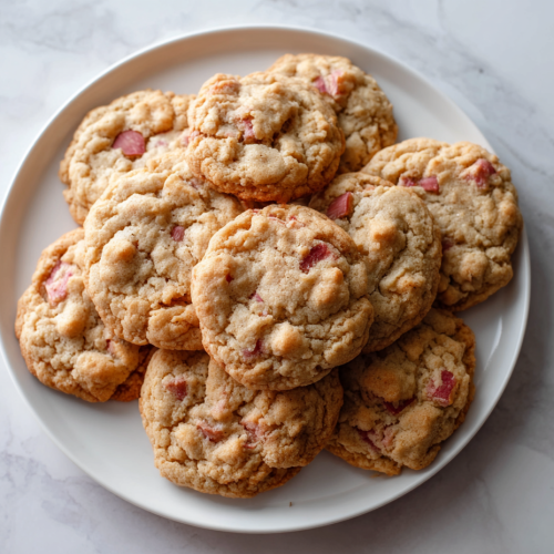 Best Brown Sugar Rhubarb Cookies Recipe