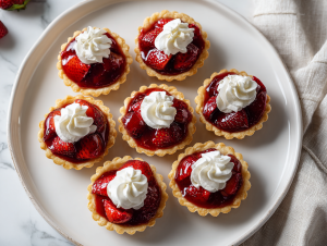 Authentic Mini Strawberry Tarts Recipe!