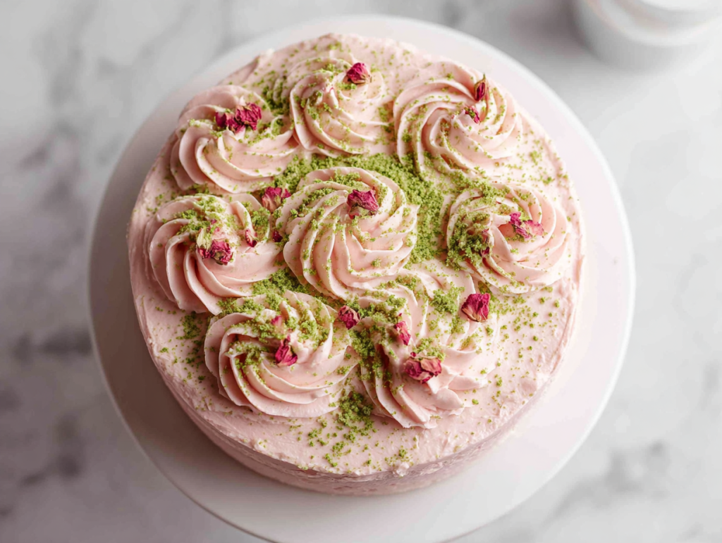 Delightful Strawberry Matcha Cake Recipe!