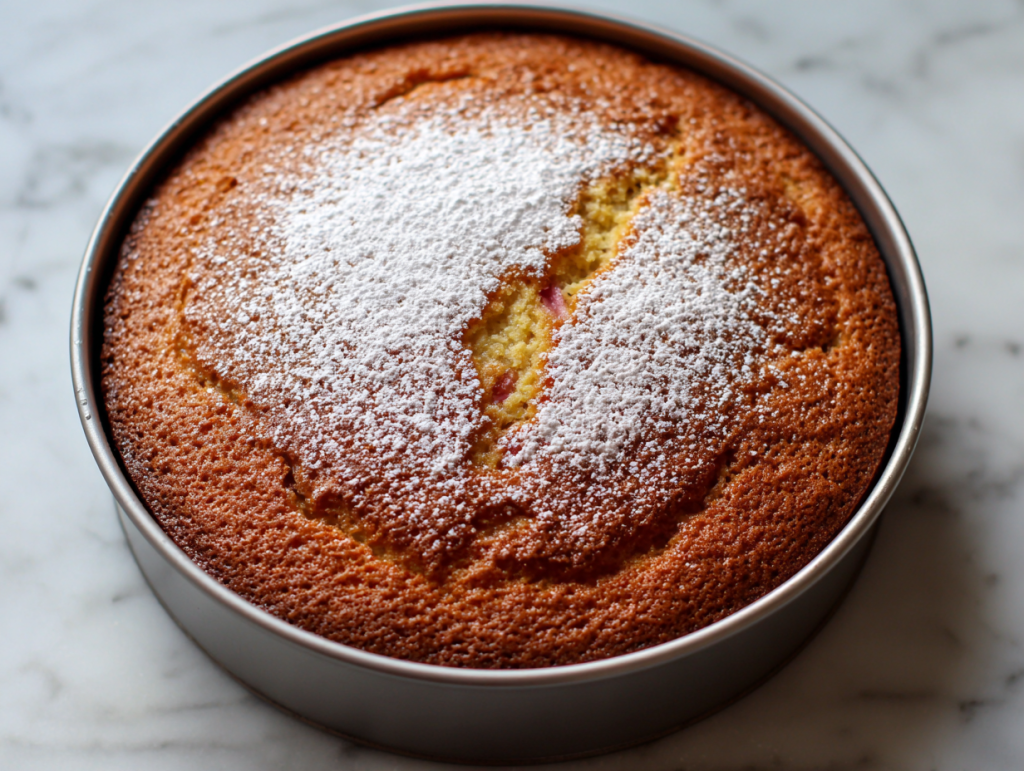 Best Norwegian Rhubarb Cake Ever!