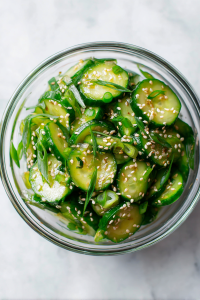 Top with finely sliced green onions.