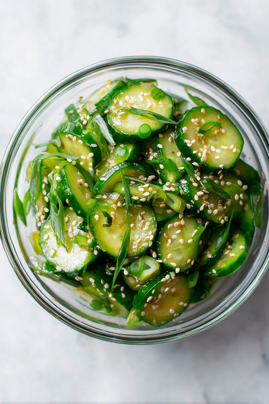 Top with finely sliced green onions.