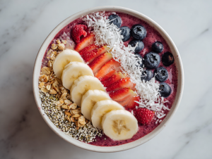 Healthy Smoothie Bowl Recipe in 5-Minutes!