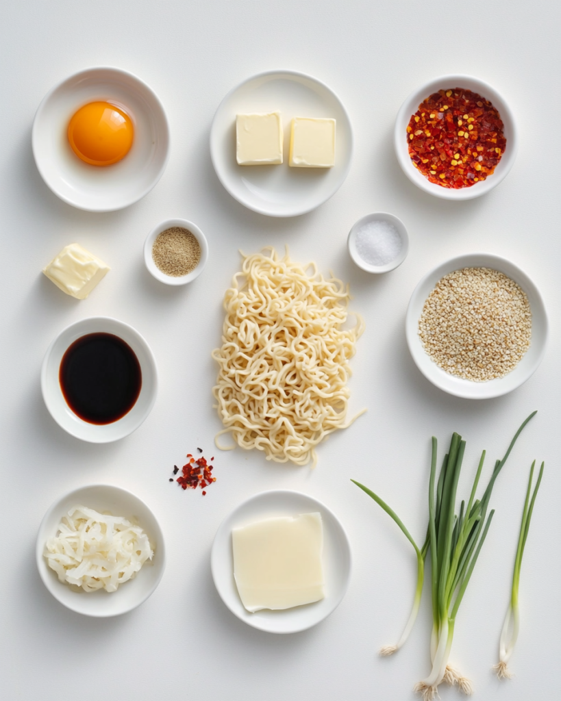 Ingredients for This Trendy Ramen Twist