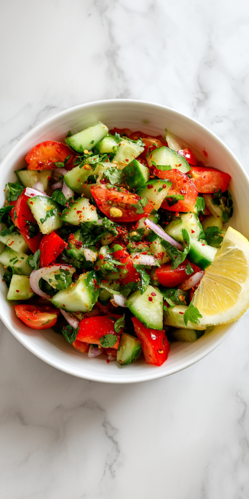 Authentic Indian Salad Kachumber in Just 10 Mins!