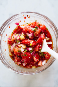 Mix everything gently until well combined.