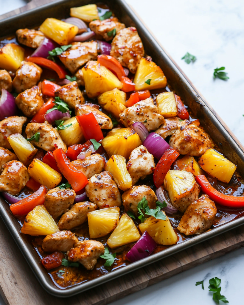 Pan Hawaiian Chicken Recipe