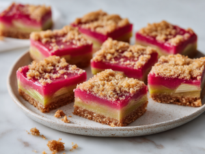 Perfect Rhubarb Dream Bars Recipe!