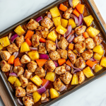 Sheet Pan Hawaiian Chicken Recipe