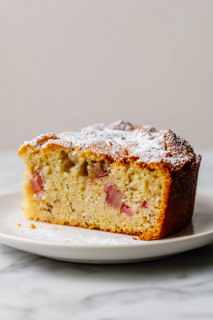 Best Norwegian Rhubarb Cake Ever!