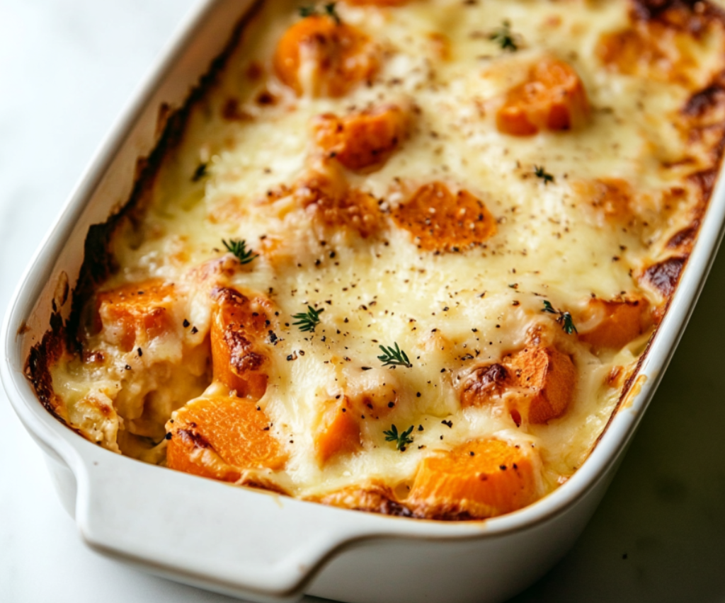 Autumn Root Vegetable Casserole Recipe