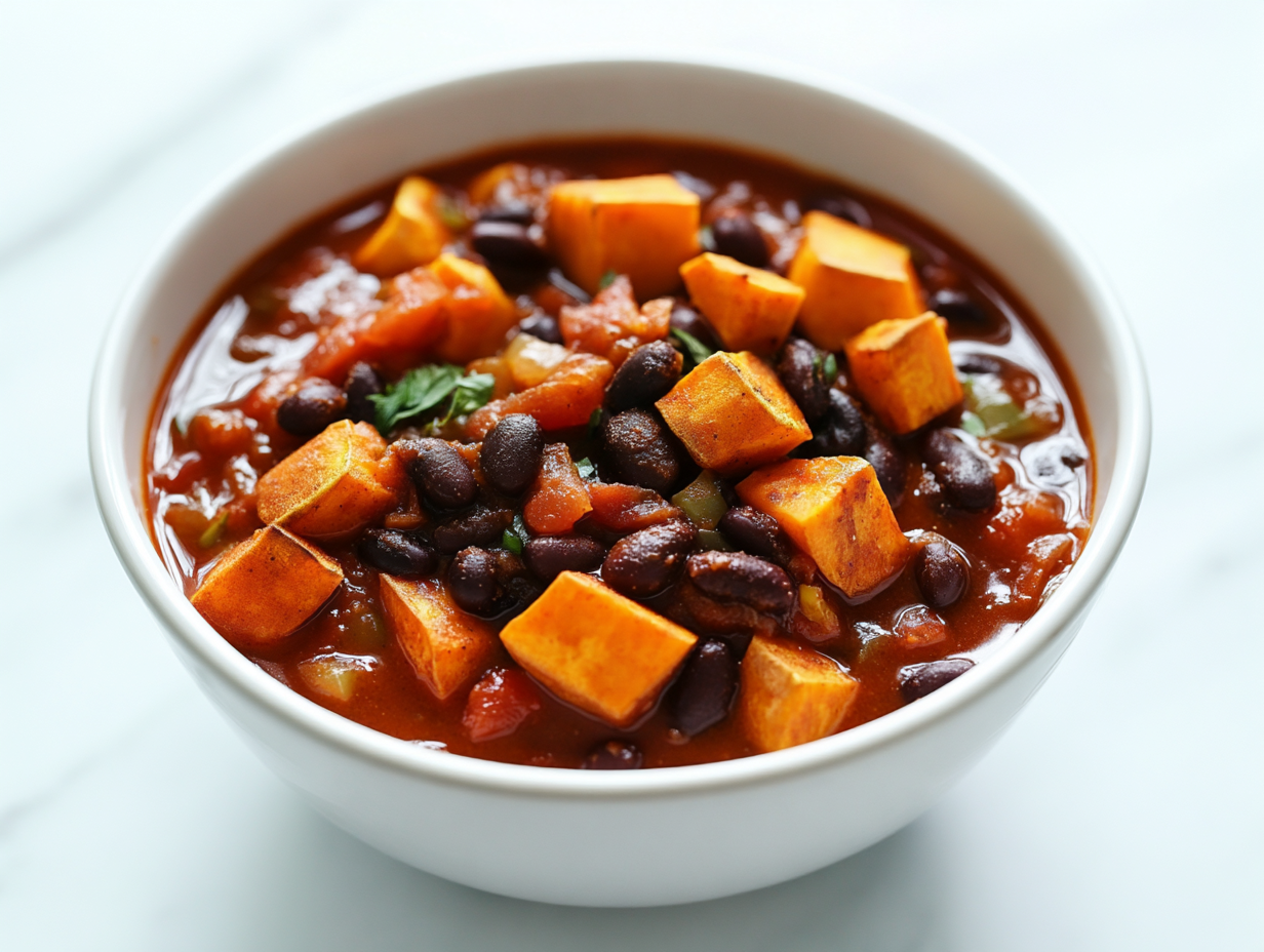 Autumn Sweet Potato Chili Recipe