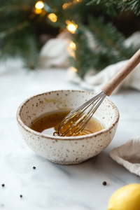 In a small bowl, whisk together honey