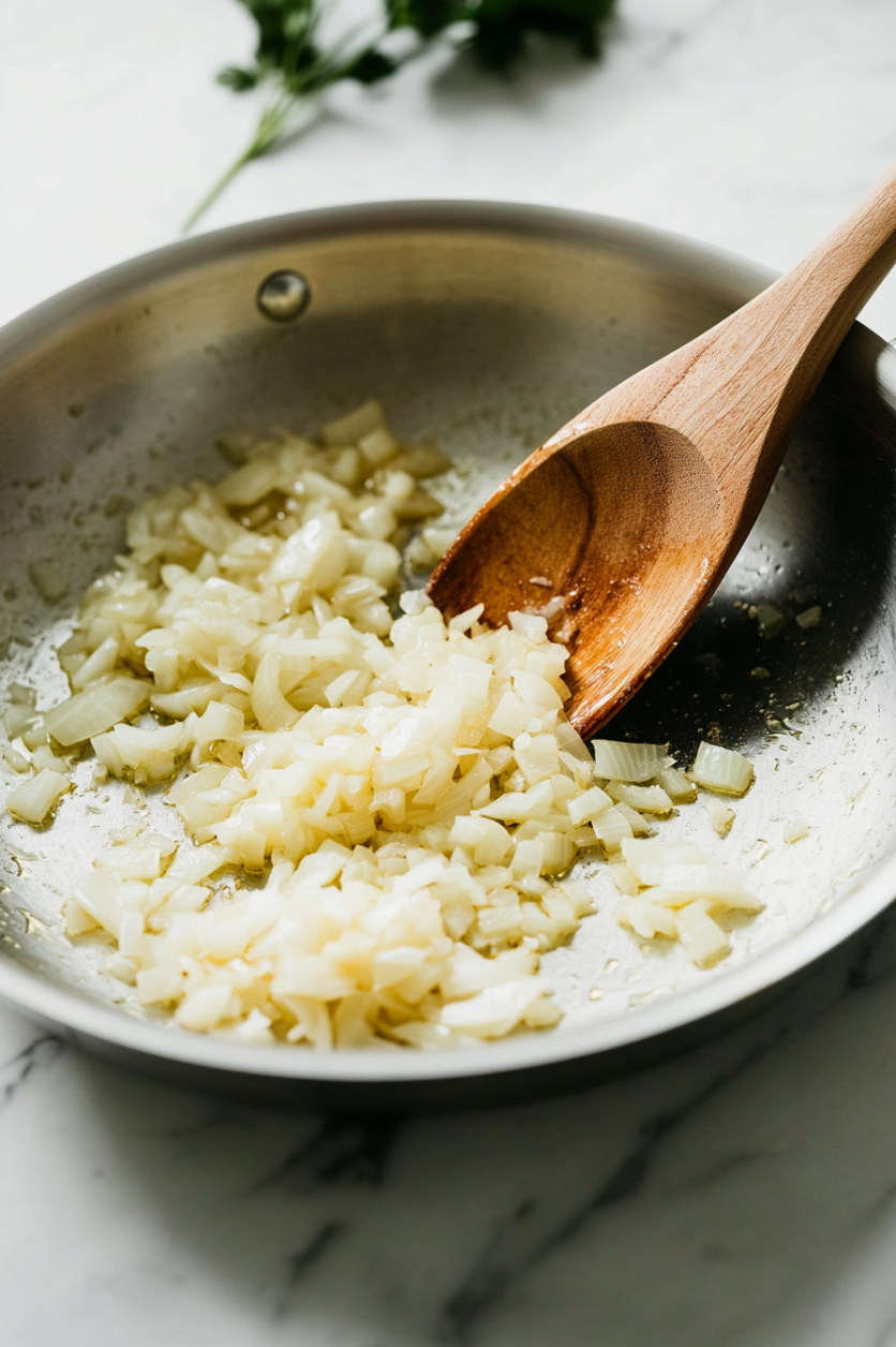 Add garlic and cook briefly