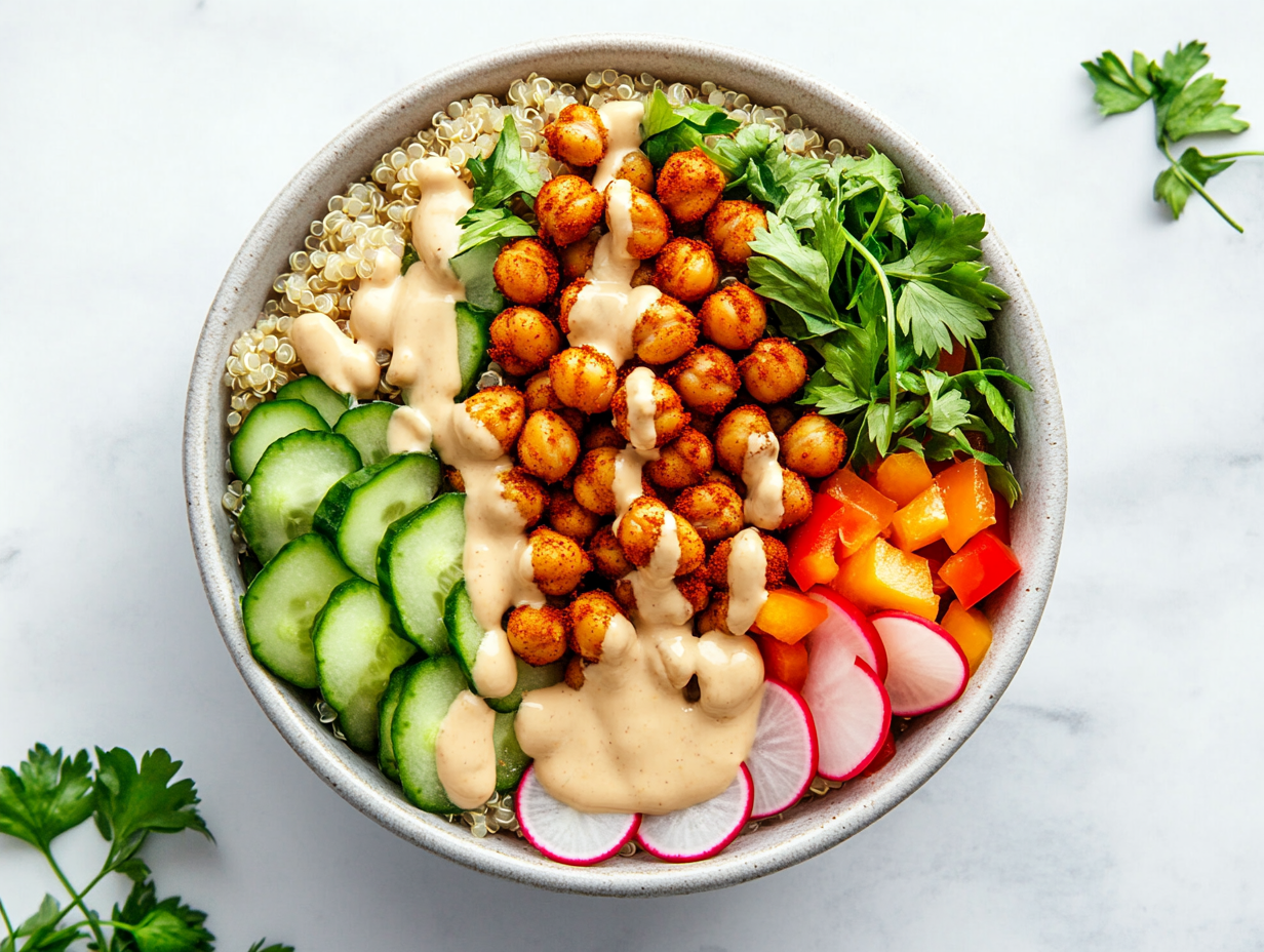 Chickpea Buddha Bowl Recipe