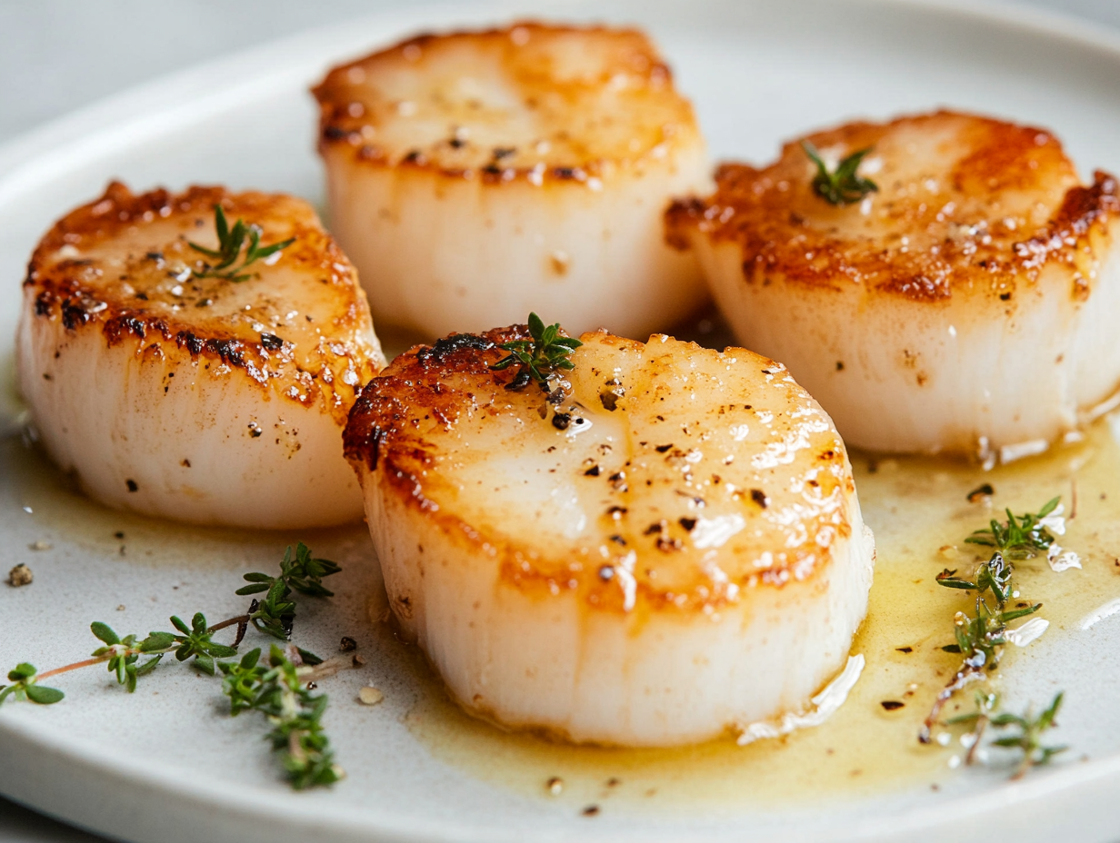 Gordon Ramsay Pan-Seared Scallops Recipe