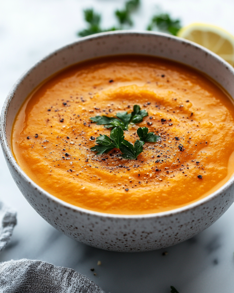 Sweet Potato Carrot Soup Recipe