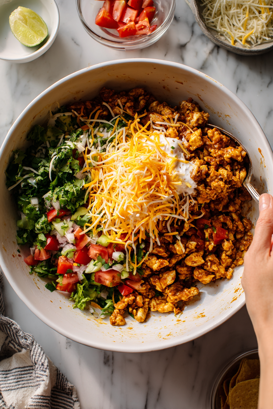 Combine with Cheese and Ranch
