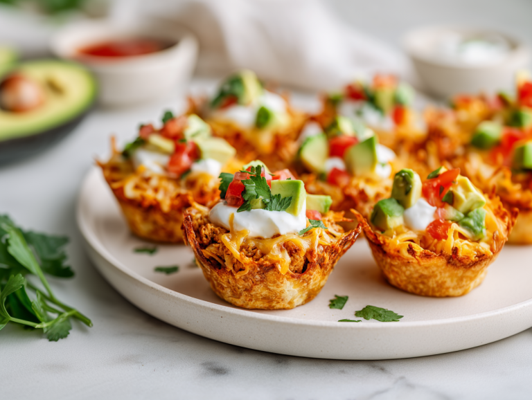 Ground Chicken Taco Ranch Bites Recipe