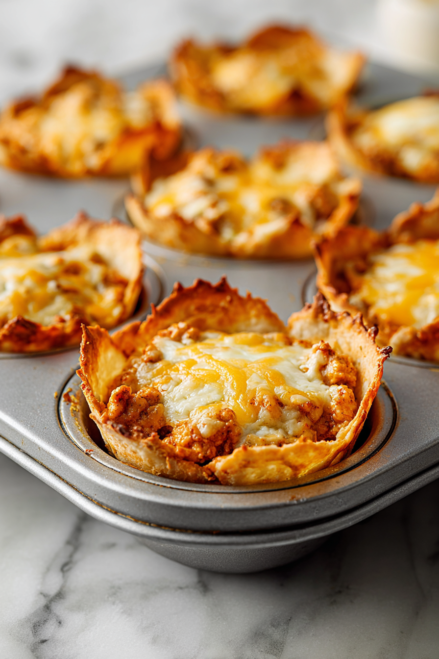 Place assembled bites in oven and bake 5–7 minutes
