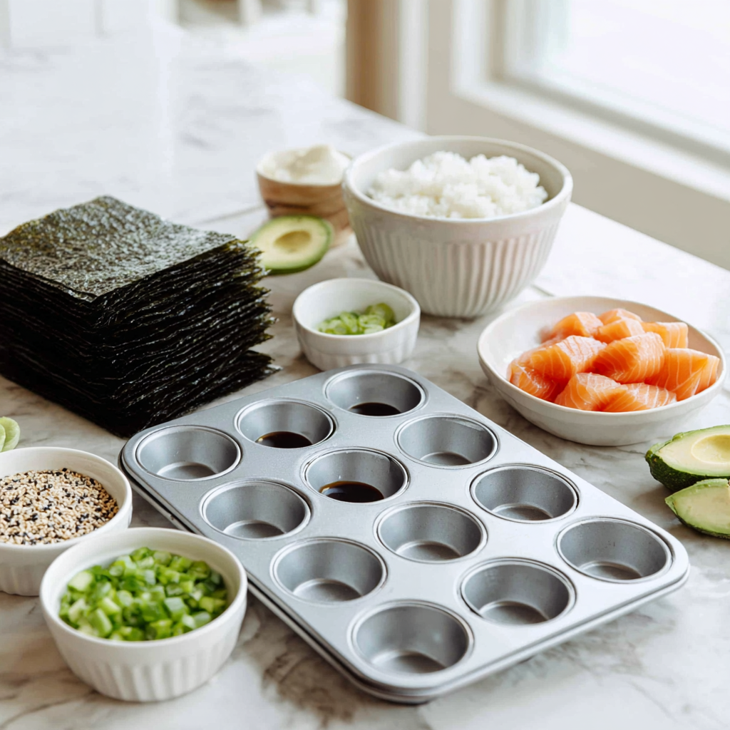 Prep Oven and Muffin Tin