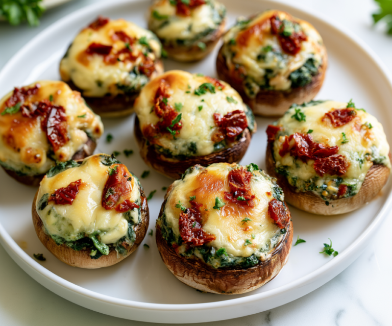 Keto Stuffed Mushrooms Recipe