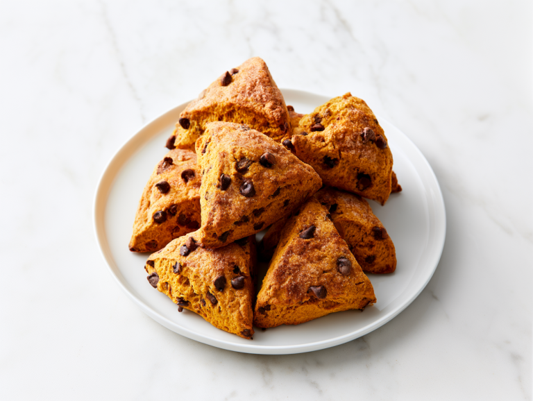 Pumpkin Chocolate Chip Scones Recipe