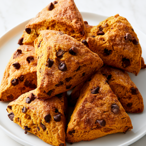 Pumpkin Chocolate Chip Scones Recipe