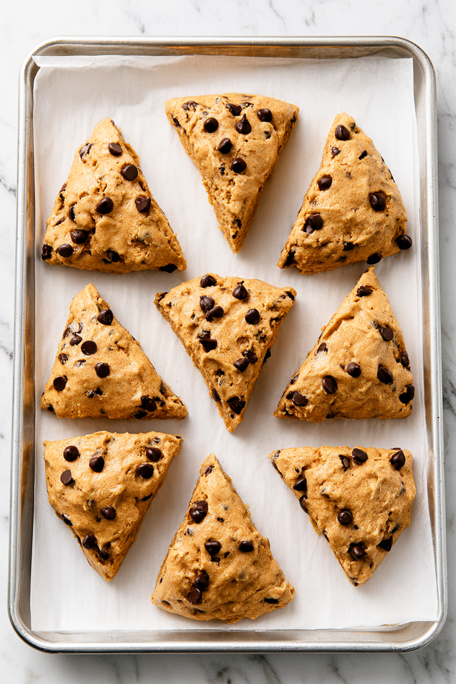 Pumpkin Chocolate Chip Scones Recipe