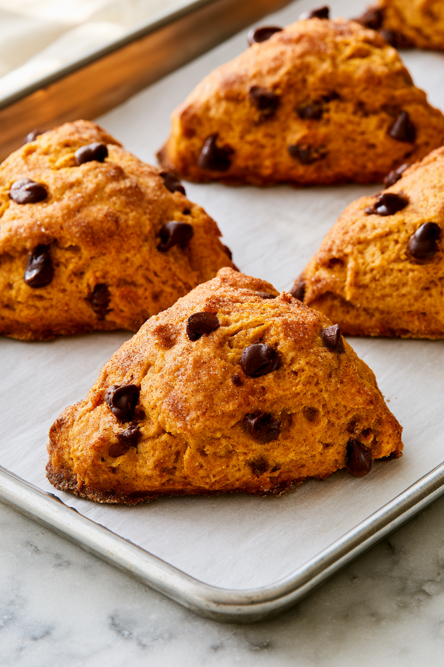 Pumpkin Chocolate Chip Scones Recipe