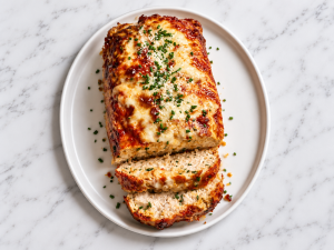 Garlic Parmesan Chicken Meatloaf Recipe