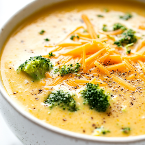 Instant Pot Broccoli Cheddar Soup Recipe