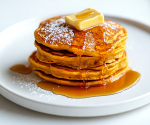 Luke’s Diners Pumpkin Pancakes Recipe card