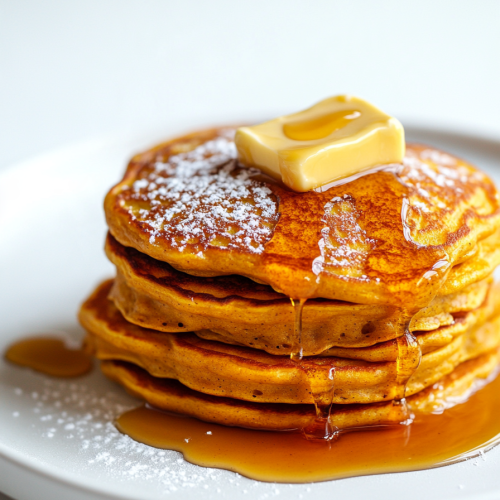 Luke’s Diners Pumpkin Pancakes Recipe card