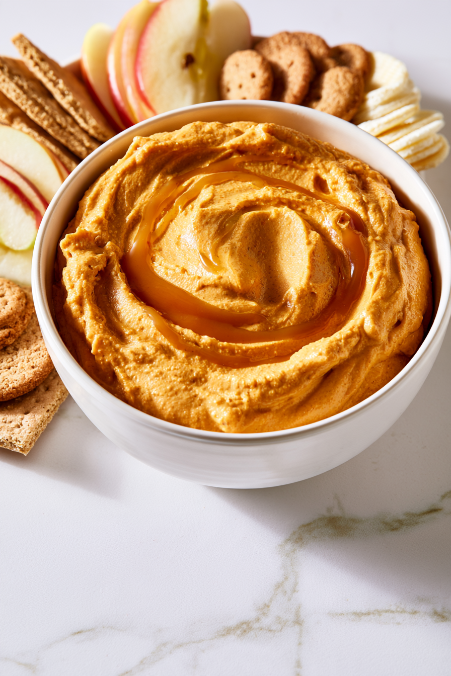 Caramel Pumpkin Cheesecake Dip Recipe