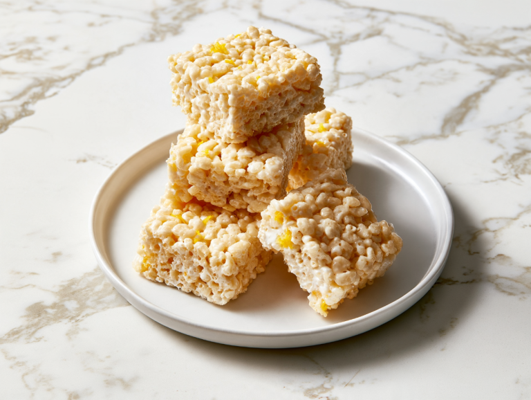 Lemon Rice Crispy Treats Recipe
