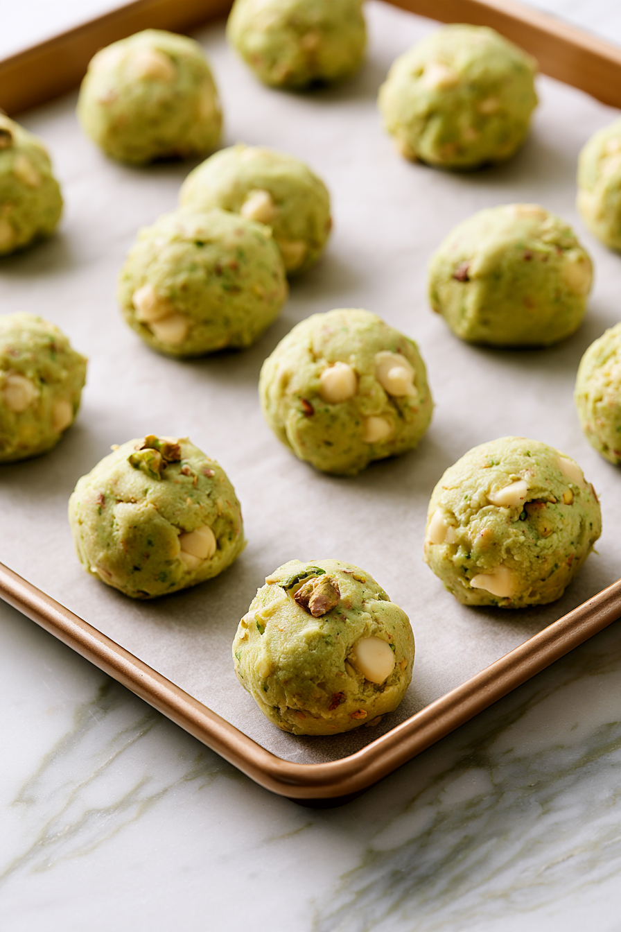 Pistachio Pudding Cookies Recipe