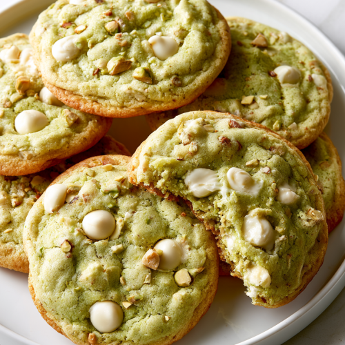 Pistachio Pudding Cookies Recipe